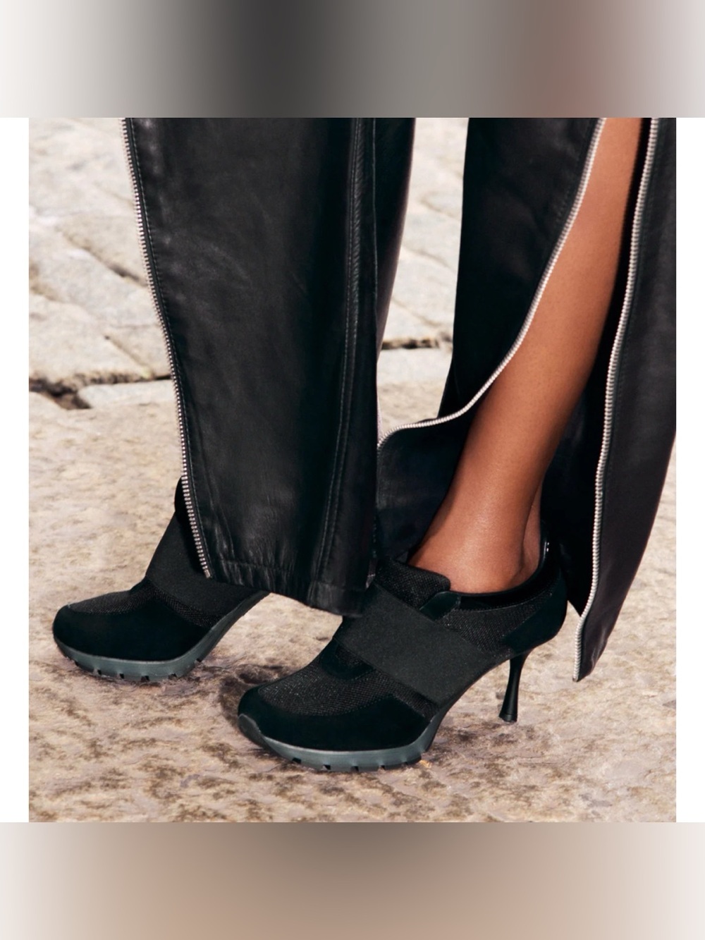 Sneex-The Icon in Black/Black Patent Size 9 ~ New No Box - Picture 5 of 13